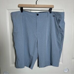 7 Diamonds Shorts Mens 42 Blue Performance Dynamic Bermuda Golf Casual 10”